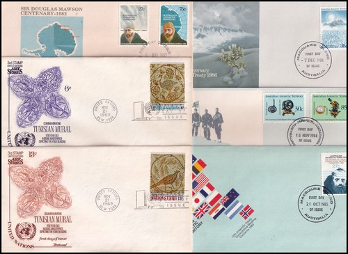COLLECTION OF FIRST DAY COVERS FROM DIFFERENT COUNTRIES - 50nos - Picture 2 of 14