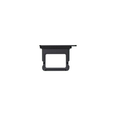SIM Card Tray Single for Apple iPhone 16 16 Plus Black Replacement Part Replace