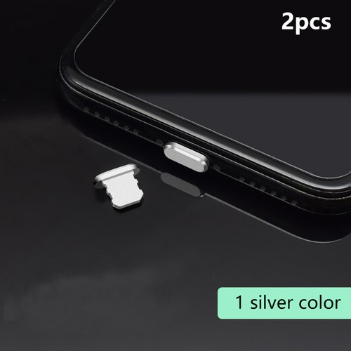 2PCS Aluminum Alloy Anti Dust Plug For Phone 14 13 Max Lightning Port Cover - Zdjęcie 11 z 21