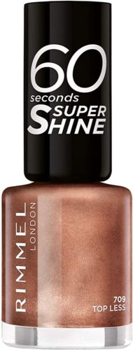 RIMMEL 60 SECONDS Nail Polish / Varnish 8ml Super Shine *CHOOSE YOUR SHADE* - Picture 176 of 297