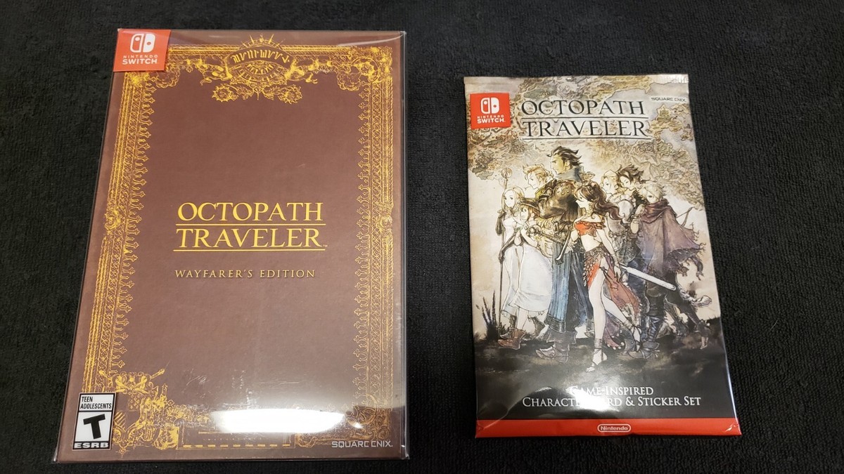 Octopath Traveler - Wayfarer's Edition (Switch, 2018) 45496592837