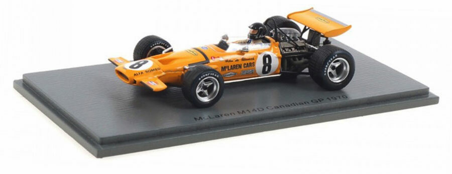 1/43 Spark Model McLaren M14d ALFA ROMEO Canadian GP 1970 a De