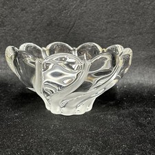 Mikasa Peppermint Clear Crystal Swirl Bowl 4 inch — listing 6