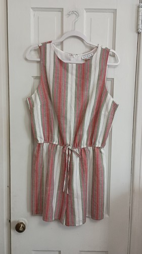NWT HYFVE Jumpsuit One Piece Shorts Outfit ROMPER Large L C8