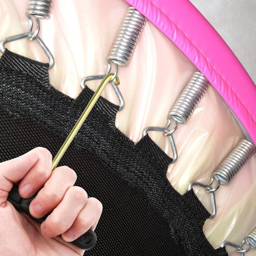 Kit de herramientas de tracción de resorte de trampolín de 3 piezas, extractor de gancho en T para piezas de trampolín - Imagen 3 de 6