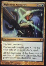 Righteous Authority - Return to Ravnica: #189, Magic: The Gathering Nm R236