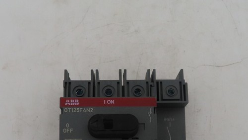Interruptor de desconexión de carga ABB OT125F4N2 interruptor de desconexión interruptor de 4 polos - Imagen 5 de 8