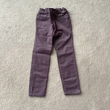 THE CHILDRENS PLACE GIRLS PANTS, 6X/7, SPARKLY PURPLE, PULLON, TWO POCKET