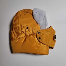 Unisex Winter Hat Earflap Warm Snow Skiing Cap with Mask Light Orange- NEW