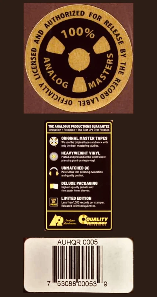 Jimi Hendrix Experience Are You Experienced? UHQR Vinyl Analogue Productions NEW - Image 3 of 3