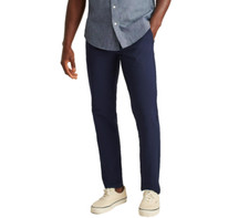 Bonobos Mens Golf Pants Performance Link 5 Pocket Slim Taper Navy Blue 32x32