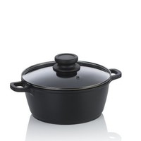 Fleischtopf Atura Aluguss Keramikversiegelung 20 Cm Schwarz