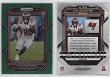 2022 Panini Prizm Rookies Green Prizm Rachaad White #343 Rookie RC