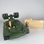 GI Joe ARAH 1983 Wolverine Tank with Cover Girl Near Complete w/ tow rope piece