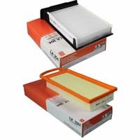 Mahle / Knecht Set Filterpaket Innenraumfilter LA 304 Luftfilter LX 1282