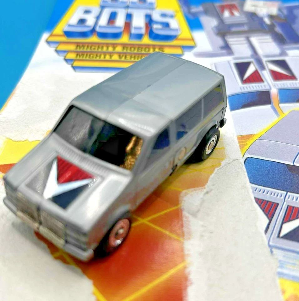 Vintage Gobots Van Guard MRT-42 Full Cardback High grade - Image 3 of 3