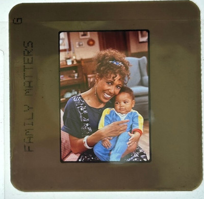 FAMILY MATTERS TV Show 35mm Film Slide - Telma Hopkins - FREE US SHIPPING!