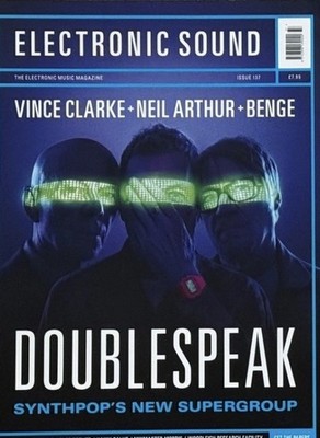 NEW Electronic Sound magazine #137 2026 Doublespeak: (Vince Clarke) + 7  vinyl