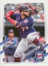 Gilberto Celestino RC 2021 Topps Update #US245 Minnesota Twins Rookie Card