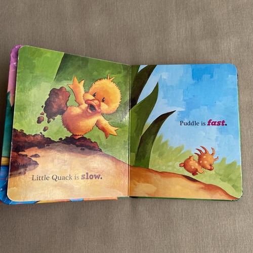 Little Quack's ABC's & Opposites Lot (x2 Picture Board Book Set) Pre-K Toddler + - Picture 6 of 12