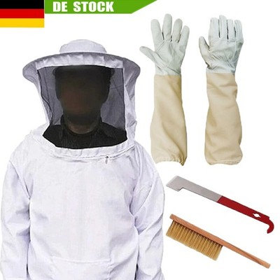 Beekeepers Schutzanzug Imkerjacke Mit Hut Schleier ImkerJacke Imkerei Handschuhe