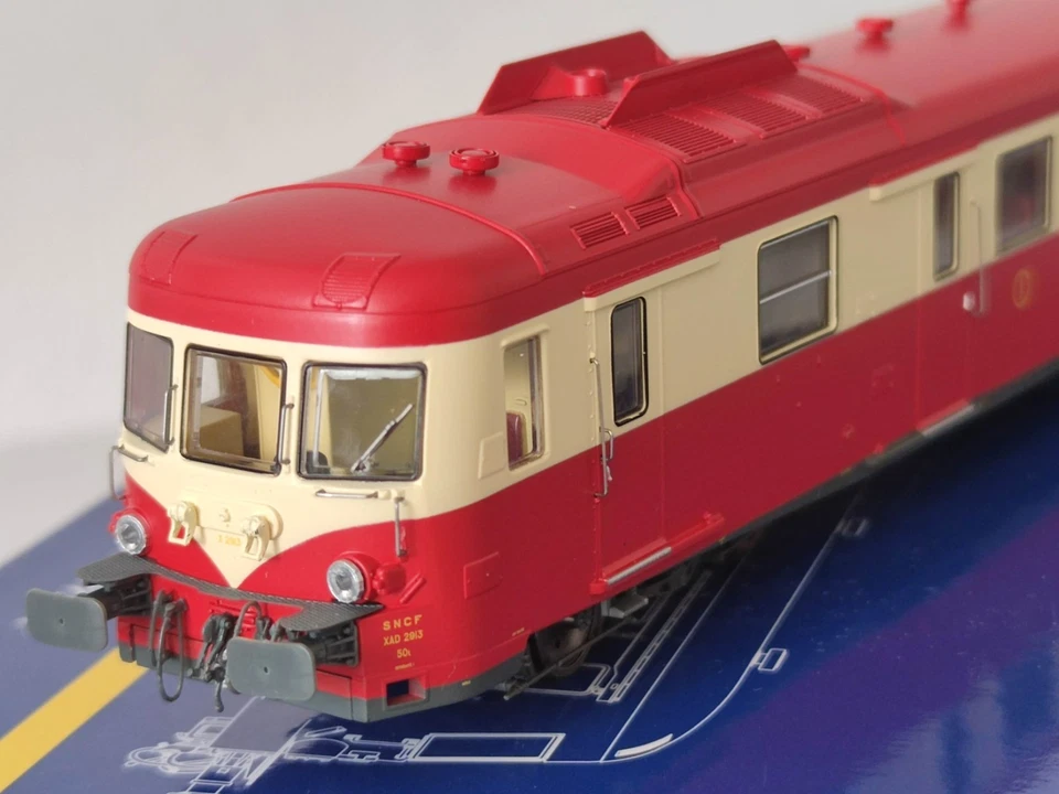 REE MODELES MB-229 X2913 Autorail X2800 LYON-VAISE Ep.IV SNCF HO #60 - Photo 3/4