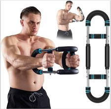 HOTWAVE Twister Arm ExerciserAdjustable Spring Workout Bar Forearm Triceps Che