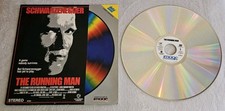 The Running Man LaserDisc Schwarzenegger Vestron 1987 Excellent Digital Sound