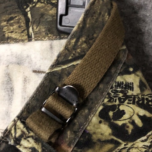Russell Outdoors Camo Cargo Pants Mens 2XL 46X32 Mossy Oak Explorer Midweight - Picture 4 of 13