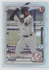 2020 Bowman 1st Edition Sky Blue Foil Everson Pereira #BFE-51 0ot5