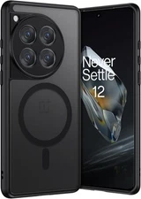 GaoBao Magnetic for Oneplus 12 Case, [Compatible with OnePlus 12, Black 