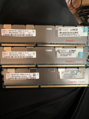 SK Hynix HMT31GR7BFR4C-H9 8GB 2RX4 PC3-10600R DDR3 ECC RDIMM RAM Module