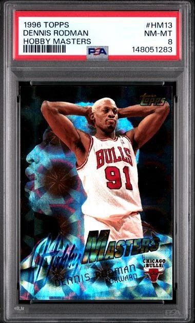 Topps Dennis Rodman Basketball Chicago Bulls Sports Trading Cards