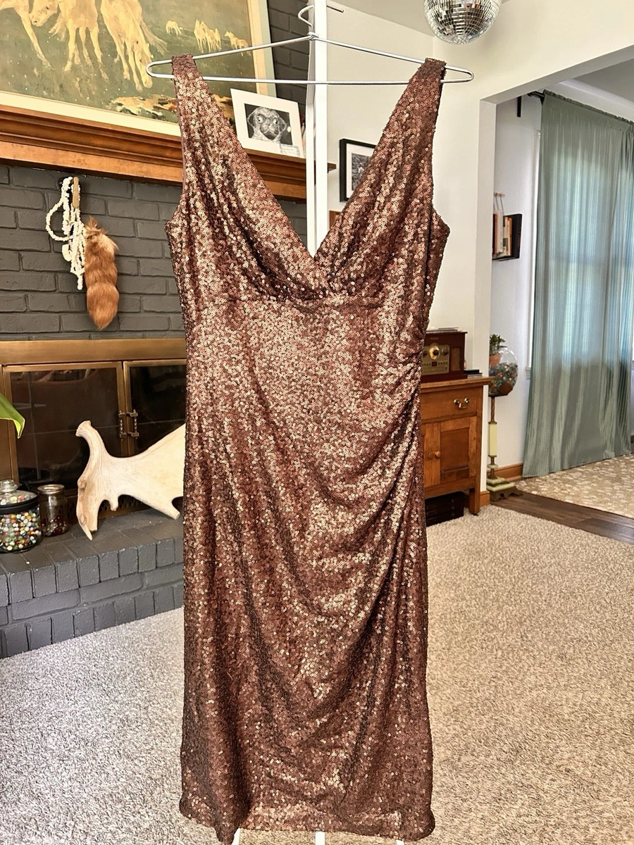 ralph lauren rose gold dress Lauren Ralph Lauren Party/Cocktail Sleeveless Dresses Midi for sale