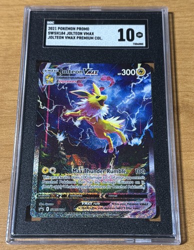 Jolteon VMAX graded SGC 10 for sale on eBay
