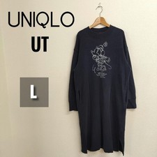 Uniqlo UT One Piece Minnie Mouse Navy T-Shirt Disney Japan Used