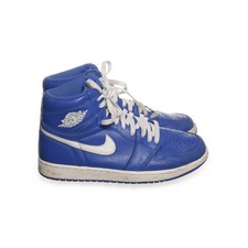 Nike Air Jordan, Sneaker, Größe: 43, 1 Retro High, Blau/Weiß, Herren #0Rd