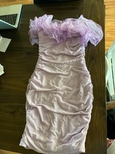 Purple Bodycon Homecoming Dress