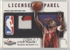 2003 Fleer Patchworks Licensed Apparel Team Name 134/150 Steve Francis Patch qw7