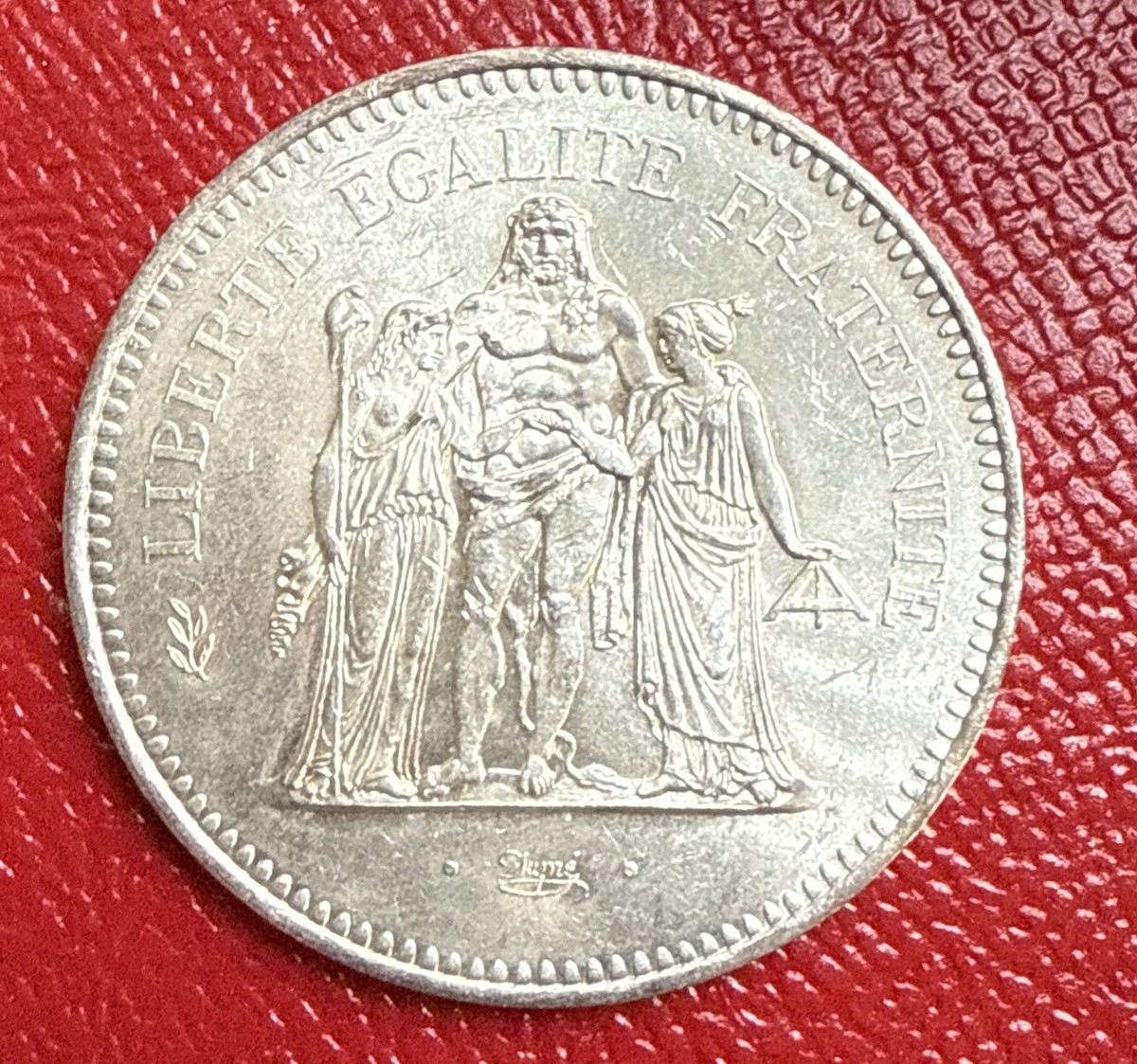 外国銀貨　フランス50F銀貨　1977年 1977 France Silver Coin 50 Francs - Liberte Egalite Fraternite | eBay
