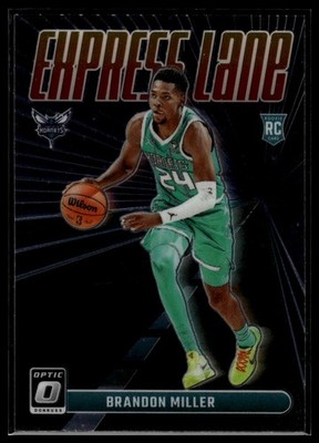 2023-24 Donruss Optic #3 Brandon Miller Express Lane