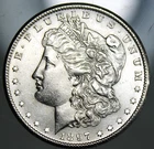 1897 S Morgan Silver Dollar - Unc !!