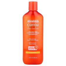 Shea Butter, Sulfate-Free Cleansing Cream Shampoo, For Natural Curls, Coils &