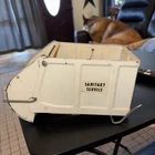 VINTAGE TONKA 1960’s SANITARY SERVICE GARBAGE TRUCK BED PART ORIGINAL PAINT