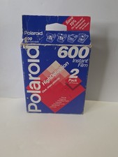 Polaroid 600 Instant Film 2 Pack 20 Photos Vintage Box Expired 08/95