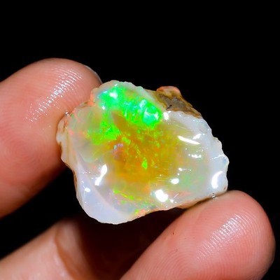 Opal grob 18,00 Ct natürlicher äthiopischer Rohstoff, Kristallopal Probe, Opa...