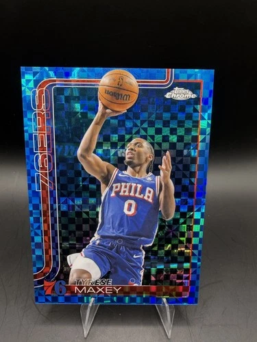 2025 Topps Tyrese Maxey Base (Raw)