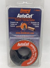 General Pipe Cleaners AutoCut 1” Tubing Cutter ATC-100 **NEW SEALED**