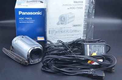 Panasonic HDC-TM25 Video Camera Camcorder Siver Bundle [English ok] #K71