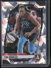 2024 Panini Prizm WNBA #36 Tina Charles Ice Prizms